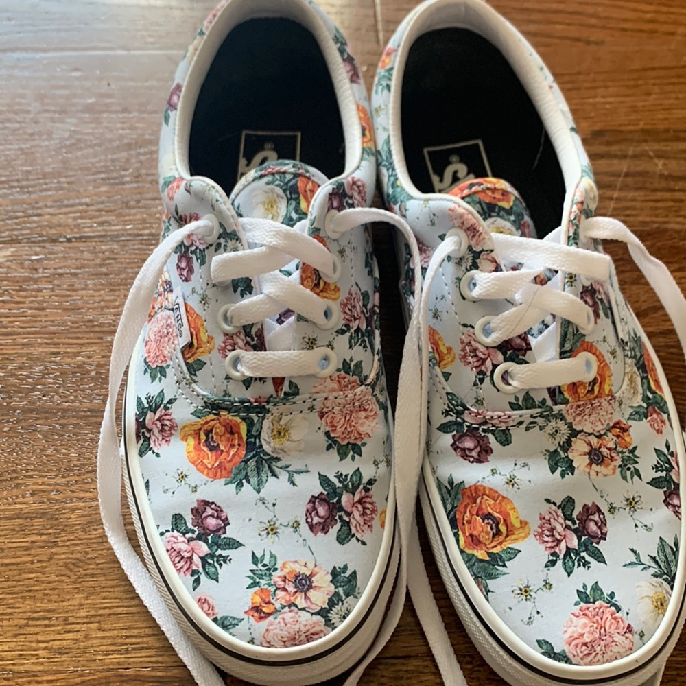 Floral Vans